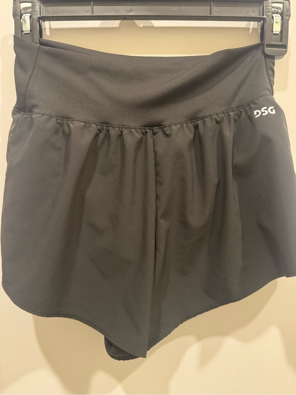 DSG girls Black Athletic Skort Shorts